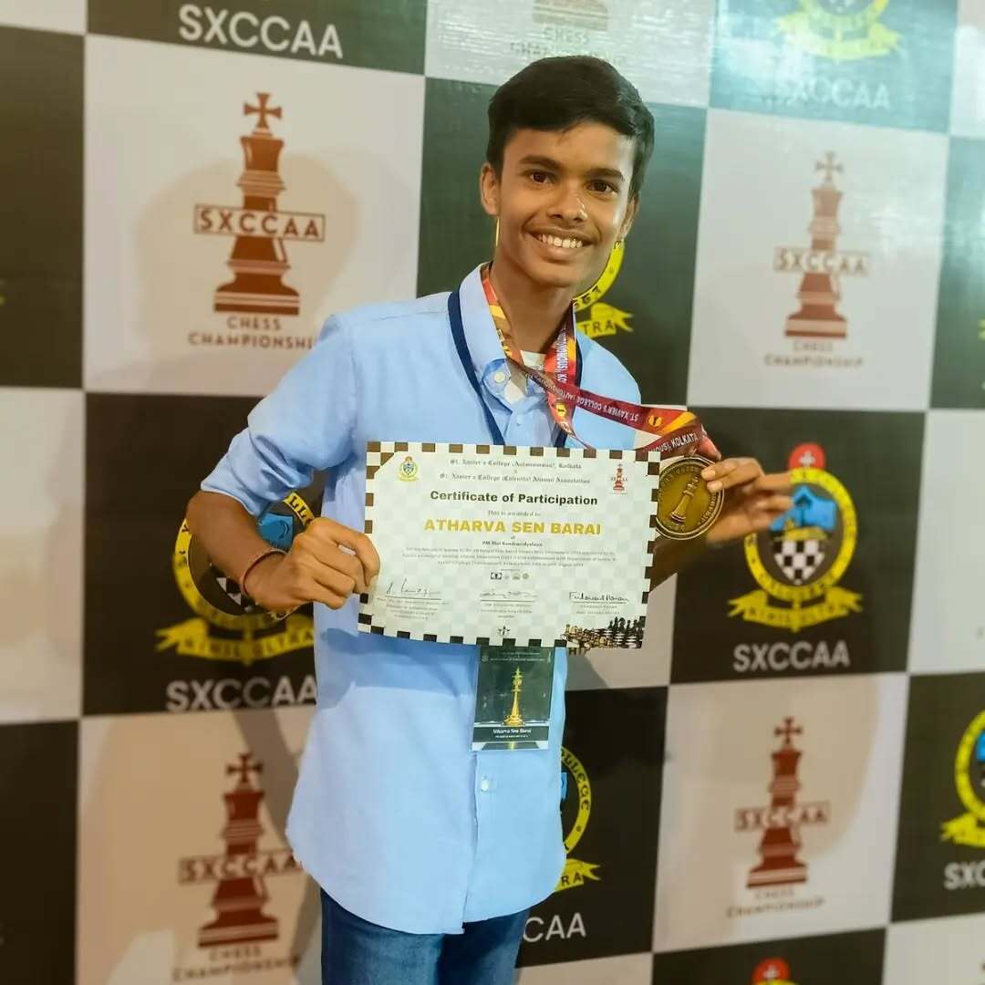 Atharva Sen Barai - Arena FIDE Master